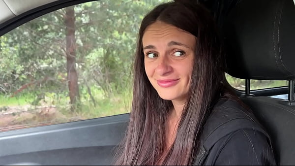 A modest village girl shows her tits and opens her ass to an impudent guy