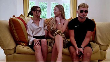 Seduce Petite Virgin Step Sister to Get First Fucked